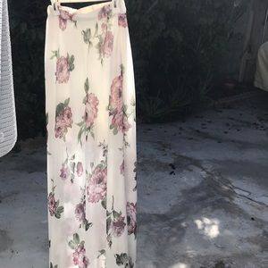 Floral Maxi Skirt
